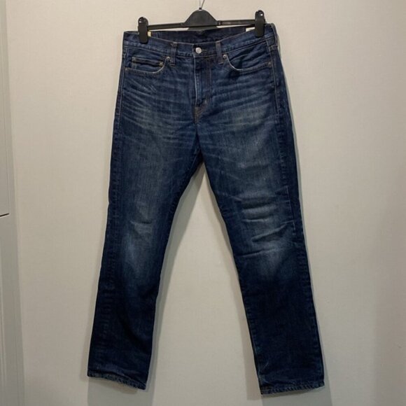 J. Crew Straight Leg Jeans 770 with Classic flannel-lined Size 33 - Picture 2 of 16